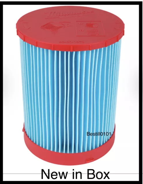 New In Box Milwaukee Tool 49-90-1978 Large Wet/Dry Vacuum High Efficiency Filter