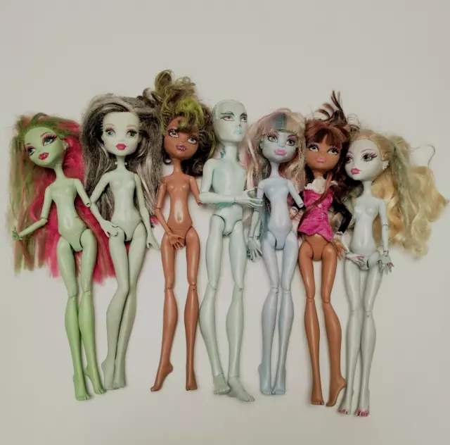 Monster High Dolls Bulk Lot Frankie Draculaura Venus McFlytrap Jinafire Lagoona