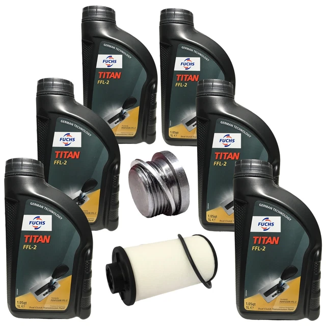 AUDI DSG GEAR Oil Service Kit. 6 Speed DSG 02E (DQ250) Gearbox Oil