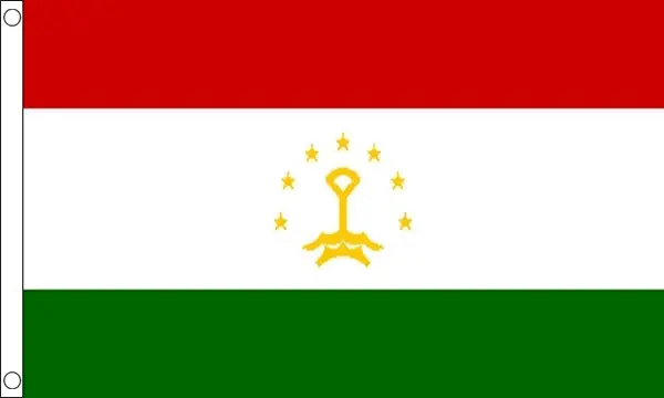 Cortina ataúd bandera nacional de Tayikistán con envío rápido