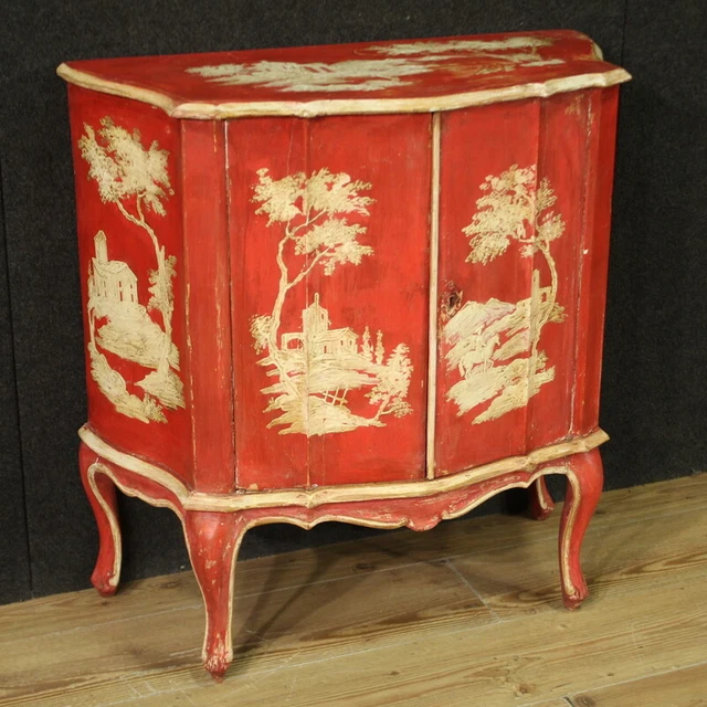 GRANDE COMMODE STYLE ancien Louis XV chiffonier meuble marqueté 20ème siècle EUR 3.200,00