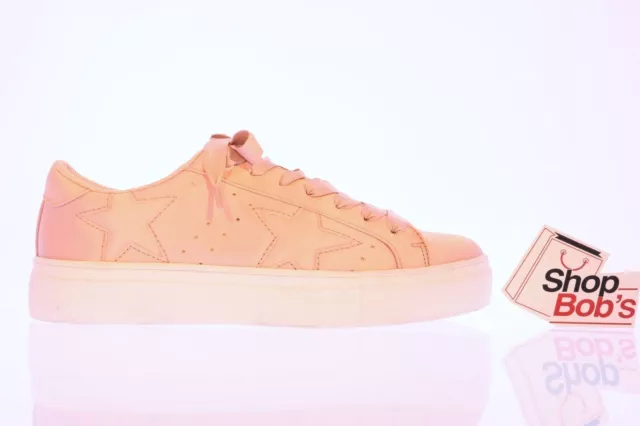 Women's Steve Madden Shoes - Madden NYC "Starry" Sneaker Peachy Pink Sz 7.5 $70