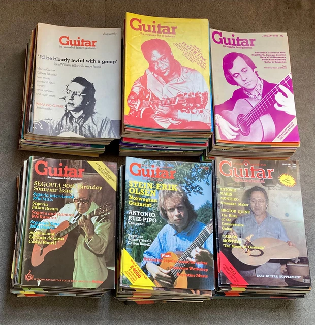 GUITAR / GUITAR International magazine, 230 issues 19721992 £60.00