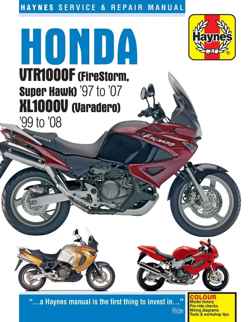 Honda VTR1000SP SP1 SP2 RC51 2002-2003 Manual | MT028682