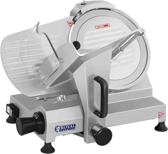 Royal Catering Electric Meat Slicer 250mm up to 12mm 150W
