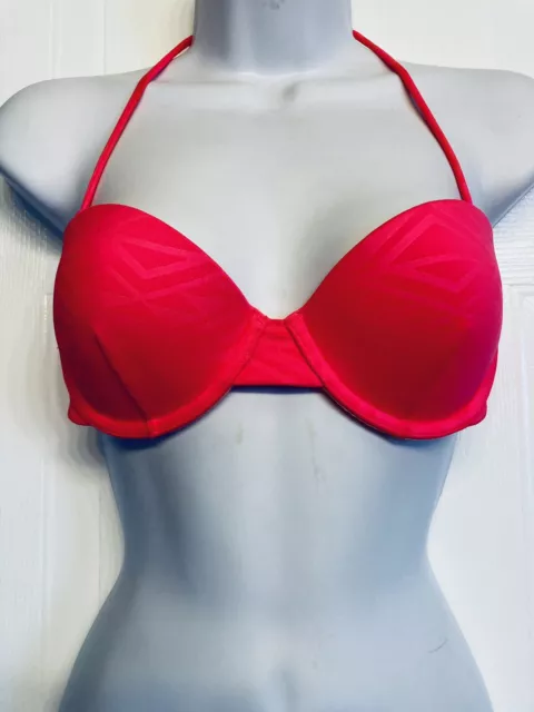 Victoria Secret Swim Bikini Top Pink 34B