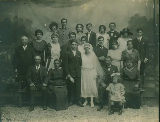 Photo ancienne mariage année 1930