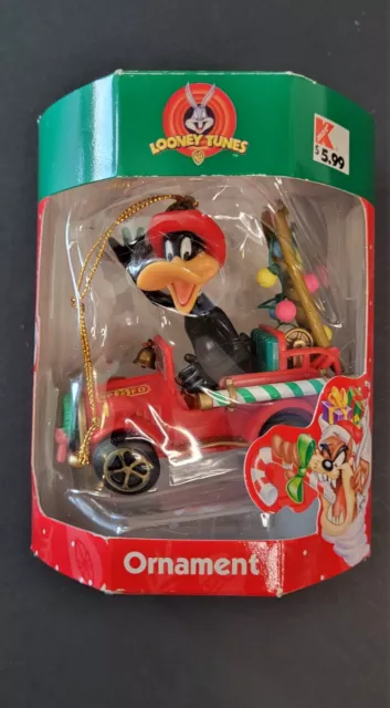 Looney Tunes Donald Duck 2000 Christmas Tree Ornament TREVCO KMART