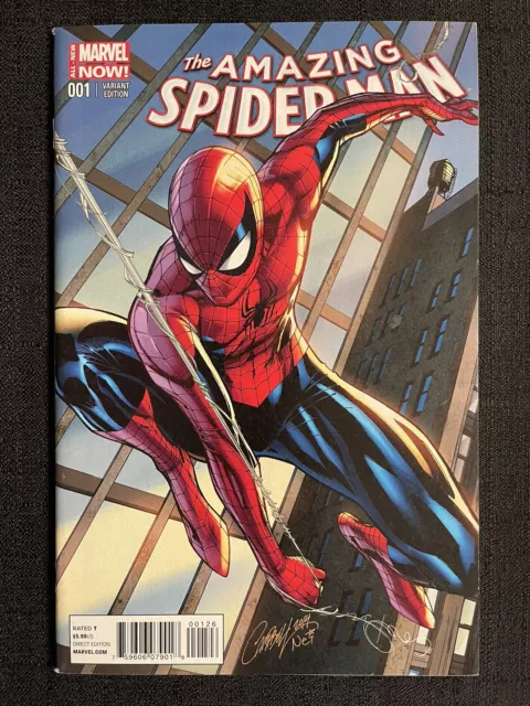 Marvel THE AMAZING SPIDER-MAN #1 CAMPBELL VARIANT  1ST CAMEO APP CINDY MOON SILK