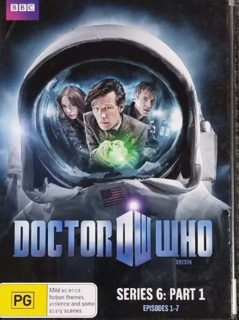 Doctor Who : Series 6 : Part 1 DVD (Region 4, 2010) free Post