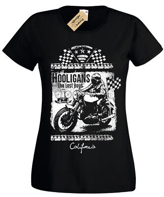 Lost Boys T-Shirt Donna Biker Moto Rider Donna Moto Top