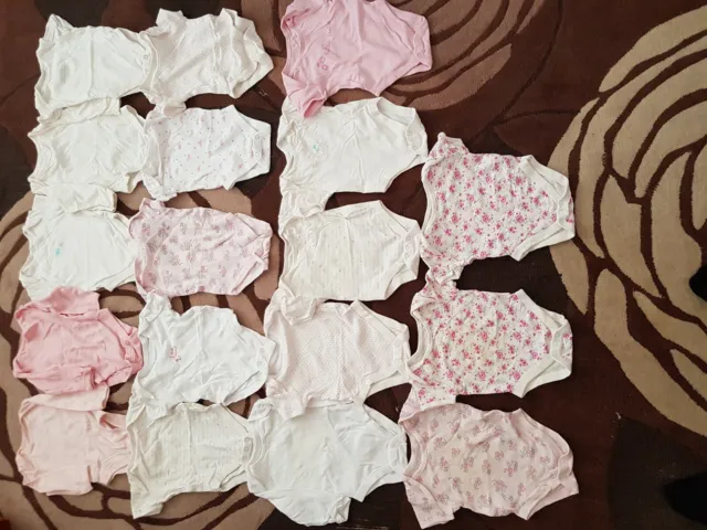 Baby Girls 3 To 6 Months Sleepsuits