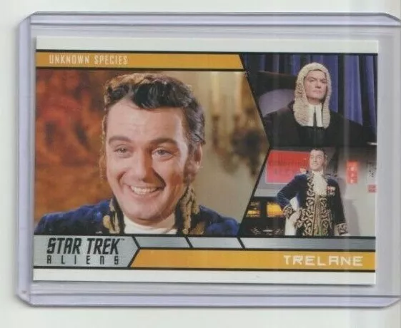 Rittenhouse Star Trek Aliens Trading Card #4 Trelane