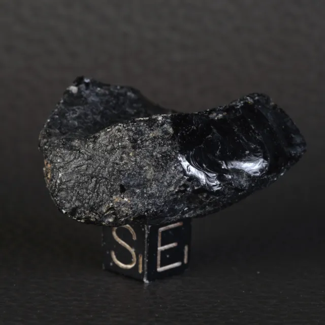 Tectite impact météorite Indochinite Australasite 23,74 g tektite #B156.19-74