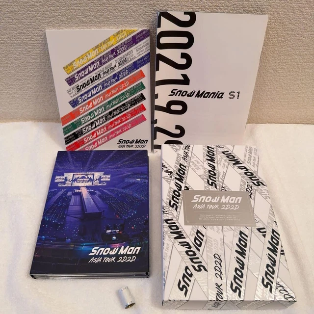 SNOW MAN ASIA Tour 2D.2D Blu-ray 2 Disc Concert Recording EUR 61