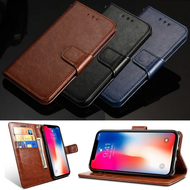 Etui en cuir véritable Premium pour Samsung Galaxy Note 10 20 M62 F62 Cover Flip