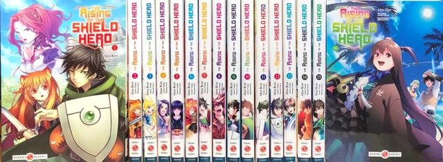 LOT MANGAS, THE rising of the shield hero Tome 1 à 16 ( dépareillable
