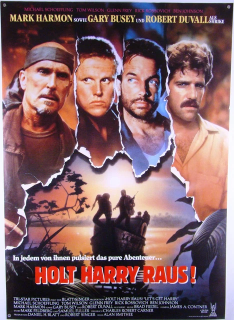 HOLT HARRY RAUS! LET'S GET HARRY Robert Duvall - Filmplakat DIN A1 ...