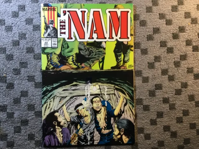 The 'Nam (Vol.1) # 22 - Marvel Comics 1988 VF