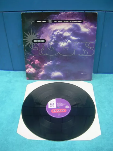 THE ORB Little Fluffy Clouds 12" Single 1996 Reissue (BLRT 98) Tested Very Good