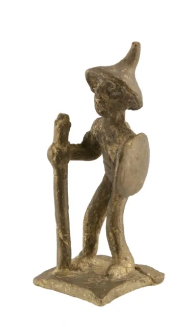 Statuette,figurine africaine en bronze, ancienne-Décoration-Art Africain-AF 772