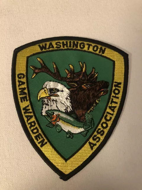 Washington  Police -  Washington Game Warden Association   WA Police Patch