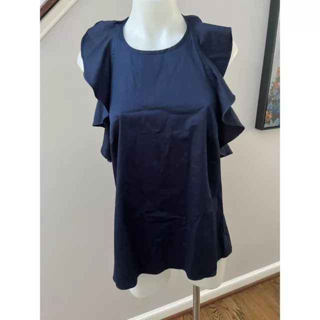 NWT ALICE & TRIXIE HALTER TOP Navy Size Medium