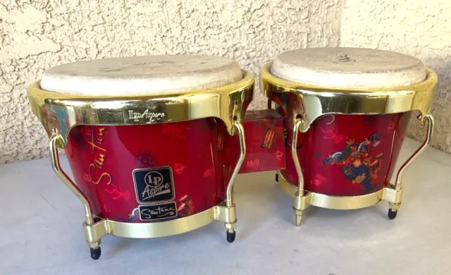 Latin Percussion LP Aspire Bongo Drums Carlos Santana