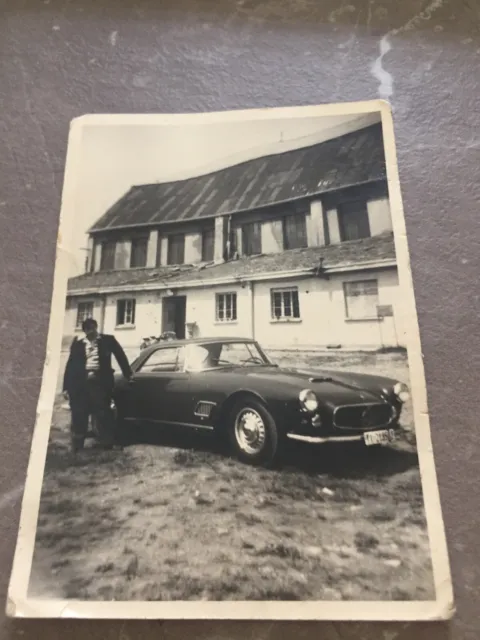 foto maserati 1967 targa svizzera uomo fotografia auto epoca