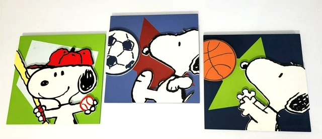 Lambs & Ivy Team Snoopy Wall Decor