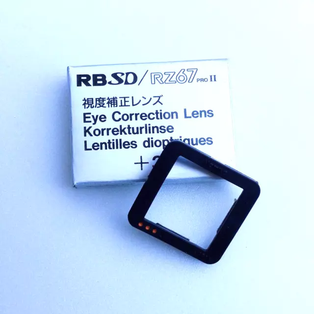 Mamiya Eye Correction Lens diopter +3 for RB SD / RZ67 proⅡ 514581 made in...