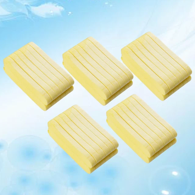 96 un. esponjas exfoliantes faciales hacen removedor almohadillas hinchables cuidado en forma de corazón
