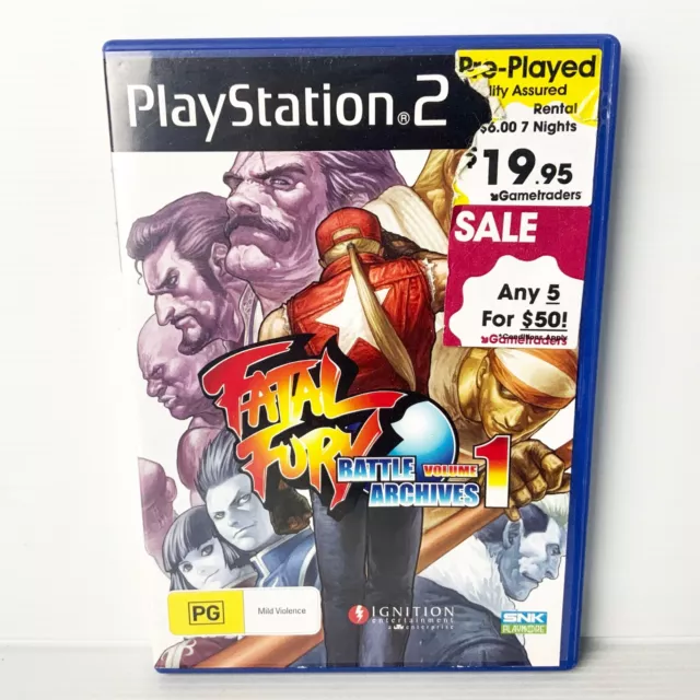 Buy Fatal Fury: Battle Archives Volume 1 for PS2