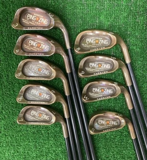 PING ZING BERYLLIUM Copper Orange Dot Iron Set 9pc 3-Pw,Sw