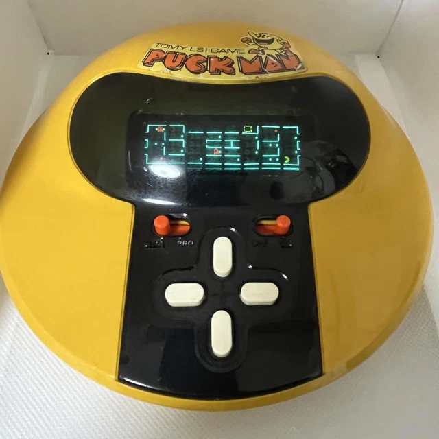 PUCK MAN　パックマン　LSIゲーム機 　TOMY レトロ　中古 PUCK MAN パックマン LSIゲーム機 TOMY レトロ 中古 - メルカリ
