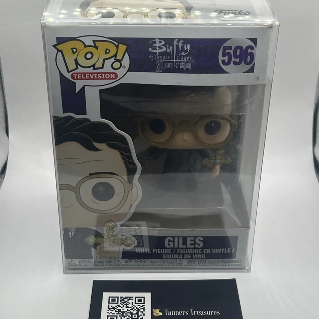 Funko Pop! Buffy La Cazavampiros – Figura Spike Agachado #1619, Edición Limitada, Incluye Protector De Vinilo ToyBop De 0.5 Mm Para Coleccionistas