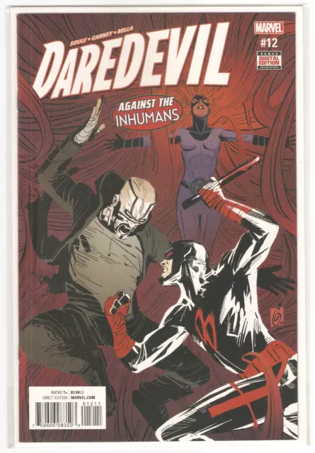 Daredevil (2016 5Th Series) #12 Dec 2016 High Grade Marvel Comic Book 9.4 Nm