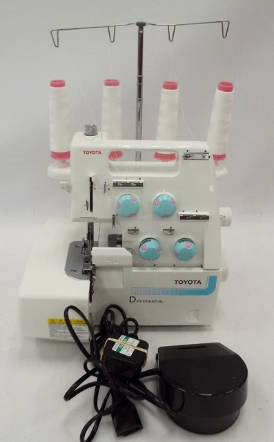 TOYOTA SEWING MACHINE Model SL1T Series SL314 Overclocker With Foot ...