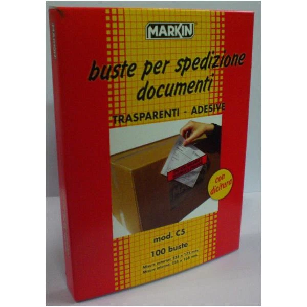 723013 Cf100Buste Adesive C5 225X165Mm