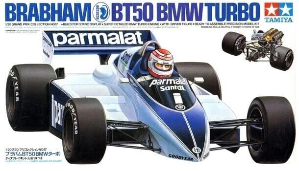 Maquette Tamiya Brabham BT50 BMW Turbo 1/20 - État Neuf Jamais Ouvert - 20017