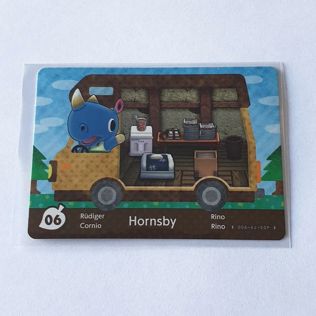 CORNIO HORNSBY 06 carte amiibo officiel animal crossing New Leaf et New Horizons EUR 9,99 - PicClick FR CORNIO HORNSBY 06 carte amiibo officiel animal crossing New Leaf et New Horizons EUR 9,99 - PicClick FR