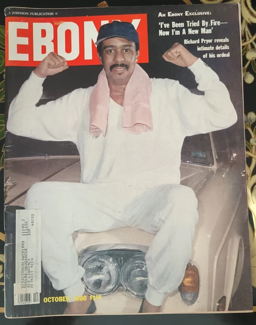 EBONY Magazine - October 1980 RICHARD PRYOR Cover