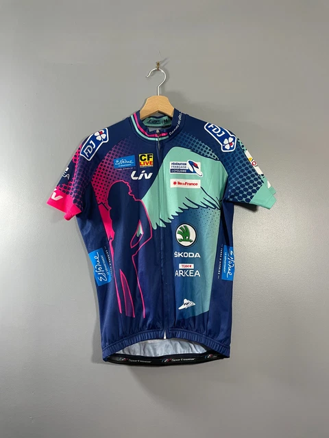 Maillot cycliste Lapierre maggioni Bourgin lafuma Sco Dijon Jersey
