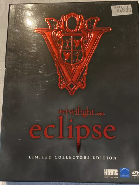 The Twilight Saga: Eclipse Limited Edition DVD (Region 4) HTF Boxset