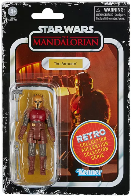 Star Wars : The Mandalorian - Retro Collection - Figurine The Armorer Hasbro