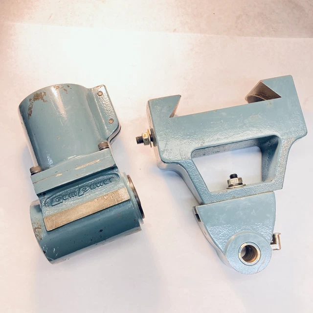 Gem Power Horizontal Bridgeport Mill Attachment R8 w/Arbor Support -50° Dovetail