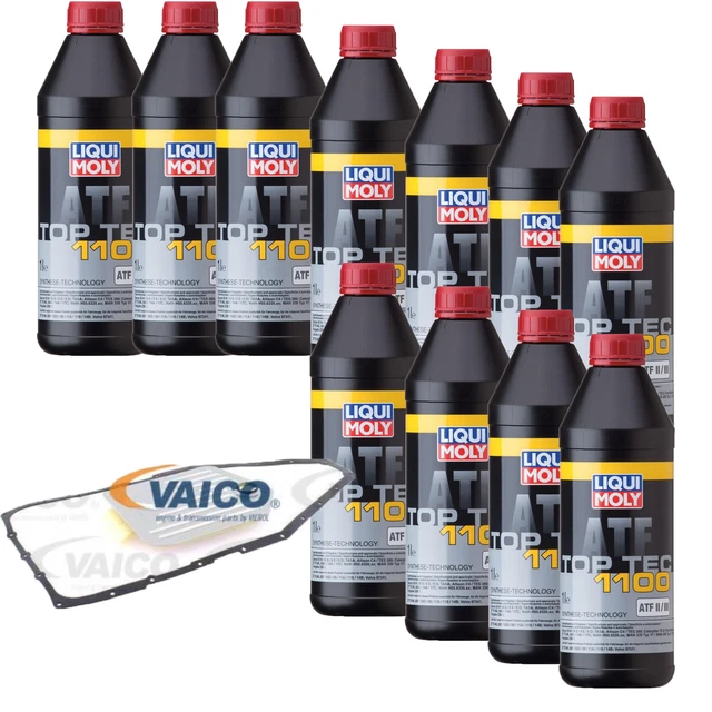 LIQUI MOLY TOP Tec Atf 1100 11L Vaico Filtro Olio Trasmissione per Bwm ...