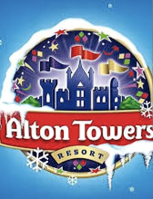 2 x Alton Towers E- Tickets - Wednesday 1st May 2024