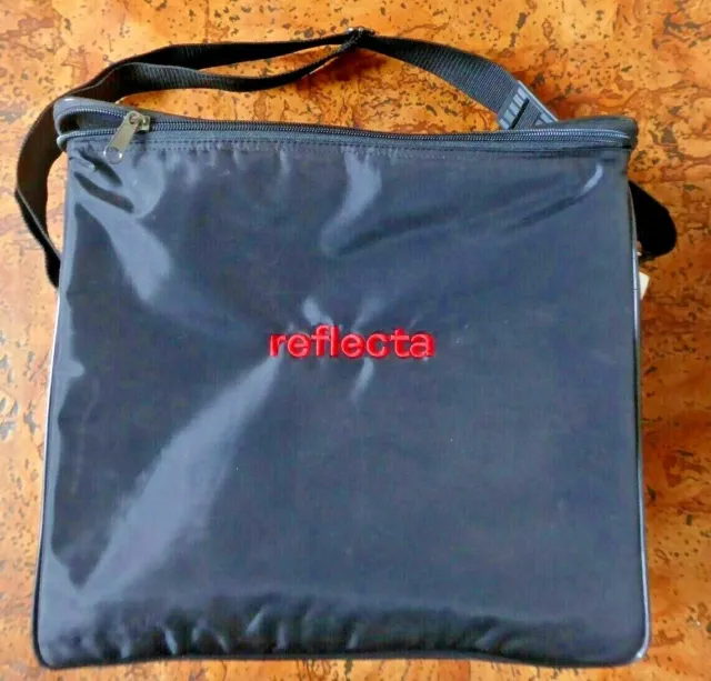 Reflecta Black Projector Soft Light Padded Carry Bag Universal 13" W 12" H 6" D
