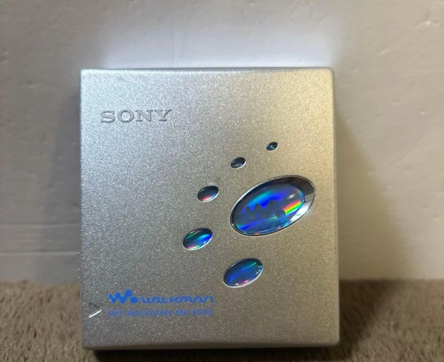 Lecteur MiniDisc Sony Walkman MZ-E520 - Argent, Fonctionne, MDLP - Occasion